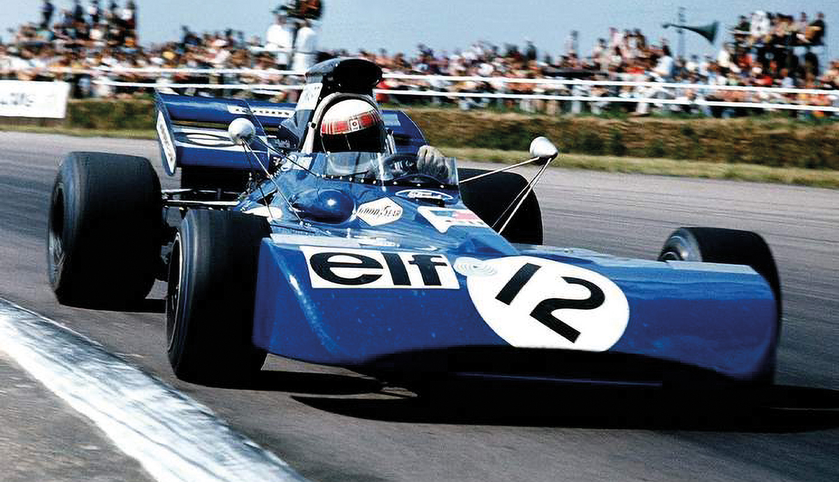 Spark 1-18 Stewart 1971 Tyrrell 003 header